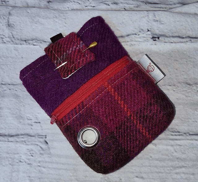 Harris Tweed Dog Walkers Pouches 