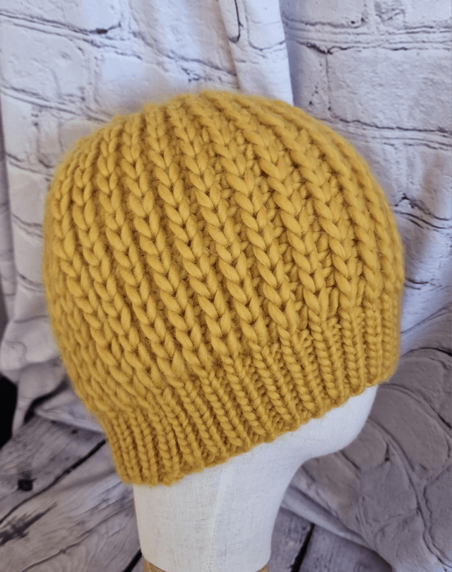 Chunky Rib Tammy Hat Mustard