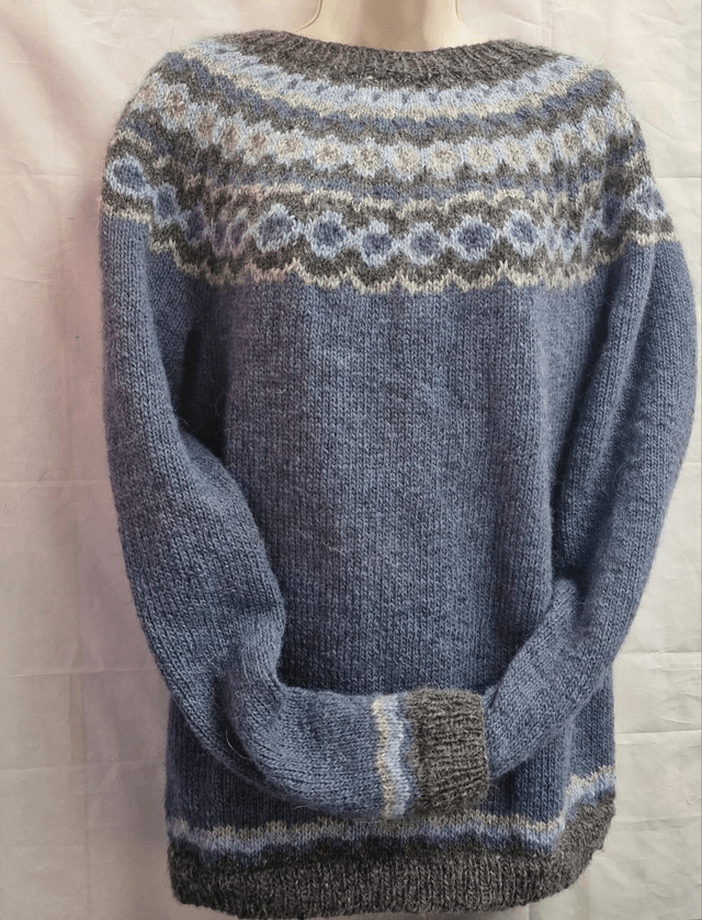 Hand Knitted Wool Sweater Adult
