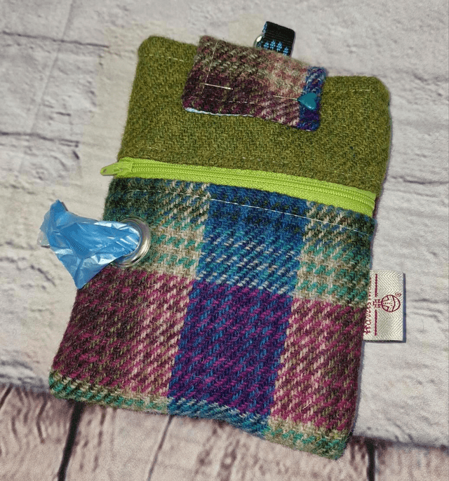 Harris Tweed Dog Walkers Pouches 