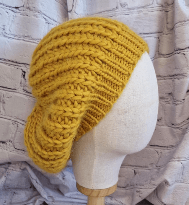 Chunky Rib Tammy Hat Mustard