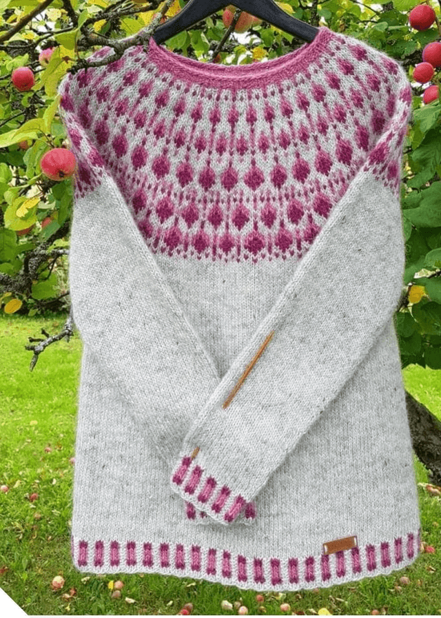 Lt Ash pink Sweater
